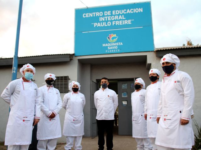 Cook Master inauguró su Escuela de Cocina CREER en Escobar